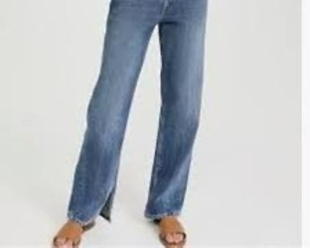 DL1961 Emilie Ultra High Rise Vintage Straight Jeans Size 29 31" Inseam Blue